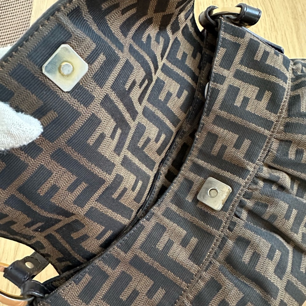 Fendi Zucca Small Shoulder Bag - Picture 16 of 16